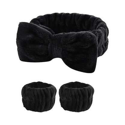 Bow Hair Band & Cuffs