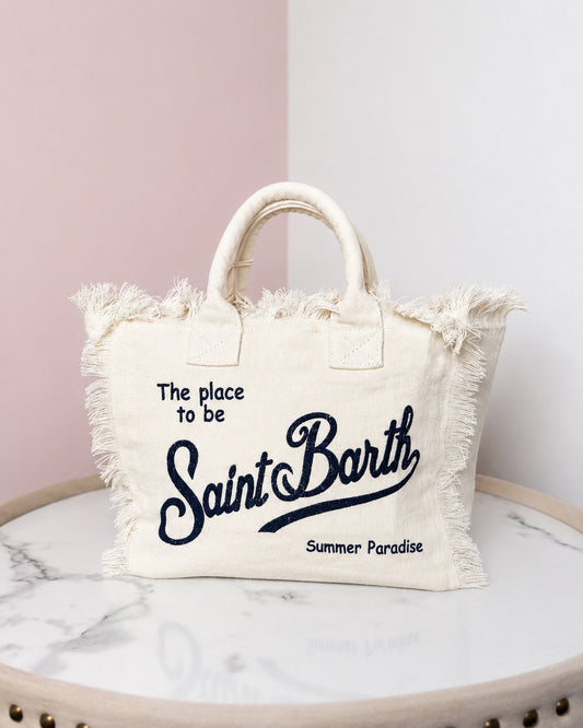 Colette Linen Handbag with Strap