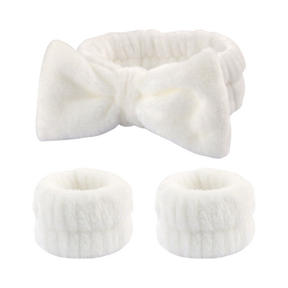 Bow Hair Band & Cuffs