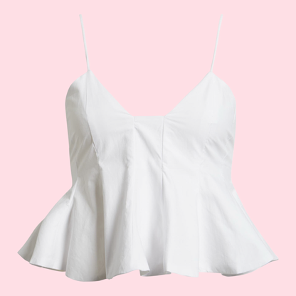 Azores Peplum Top