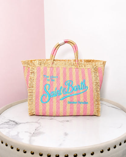 Colette Straw Raffia Tote Bag