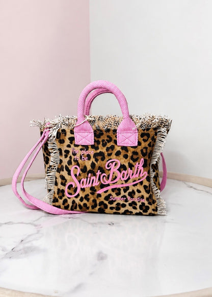 Vanity Mini Leopard Tote Bag